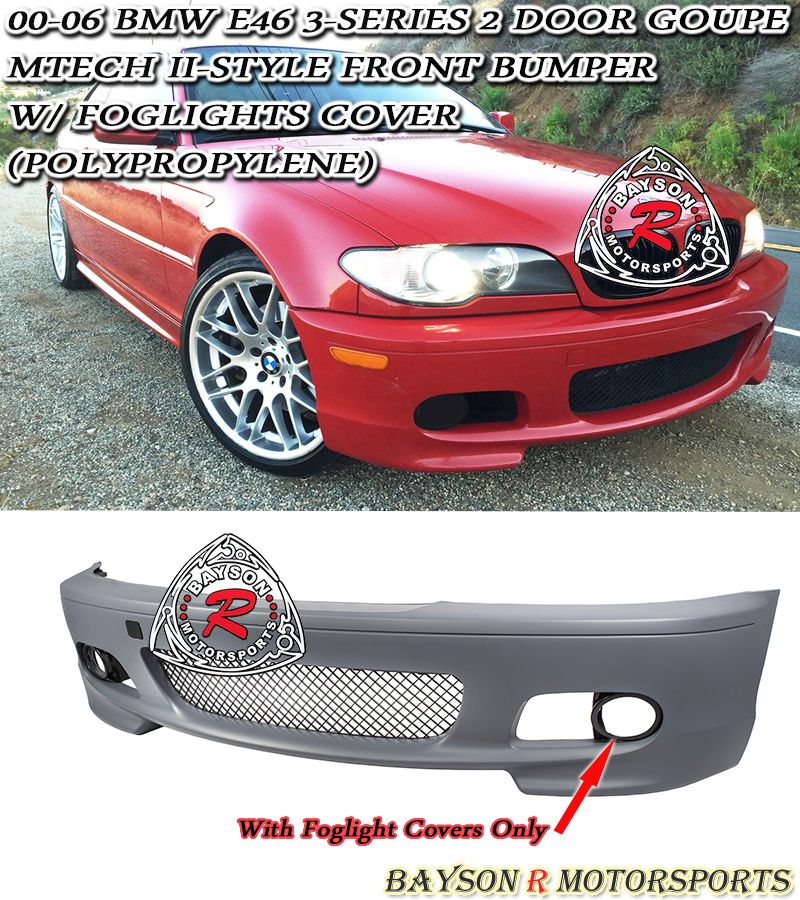 M3 // Mtech II Conversion Front Fender Support Brackets Fit BMW E46 3-Series