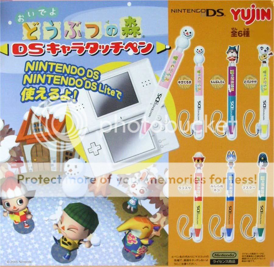 PASCAL Animal Crossing Mascot on NDS Stylus Pen NEW  