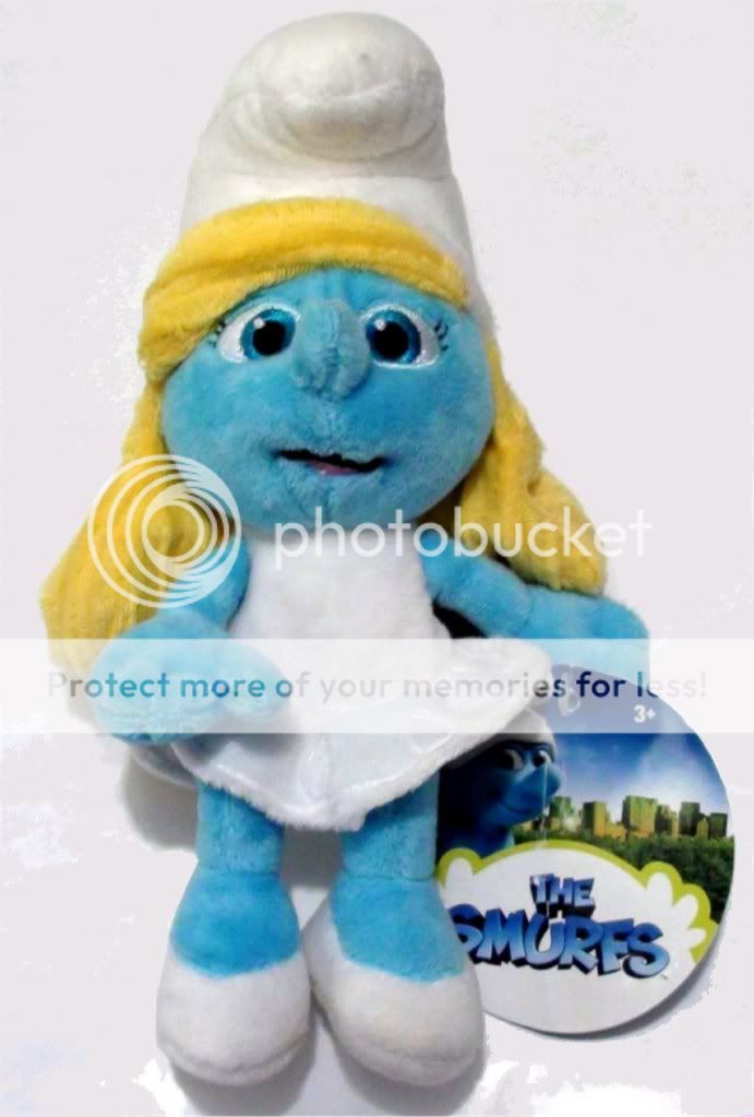   jakks pacific 2011 tv cartoon character of smurfs smurfette