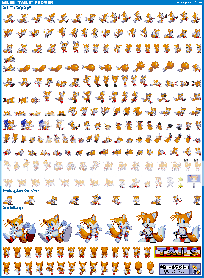 Tails Sprite Sheet Sonic Jump Sonic Advance Tails Sprites Hd Png ...