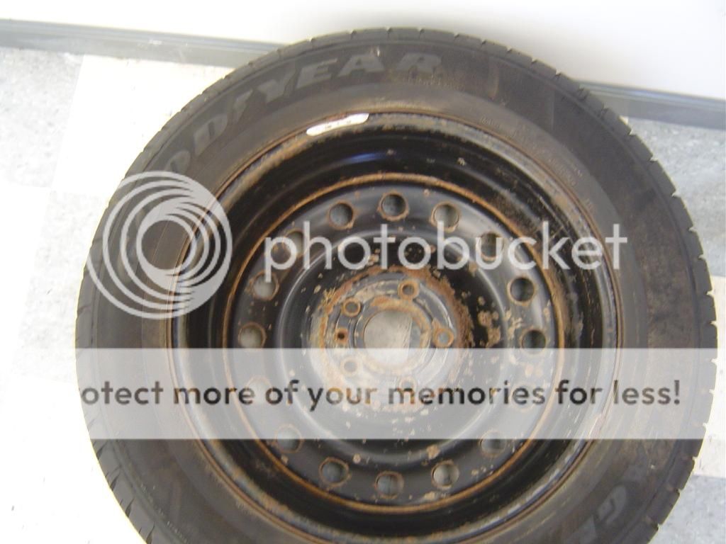 02 08 Dodge RAM 1500 SRT 10 Steel Spare Wheel Tire 20x8"