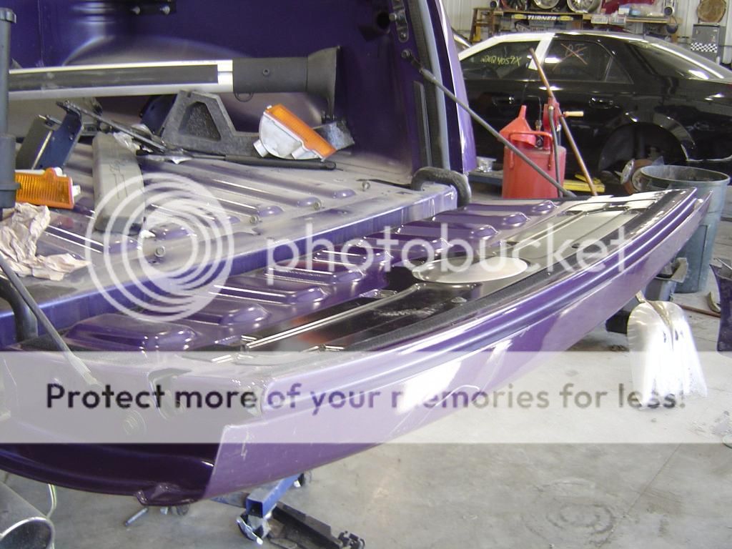 03 06 Chevrolet SSR OEM Purple Tailgate Assembly  