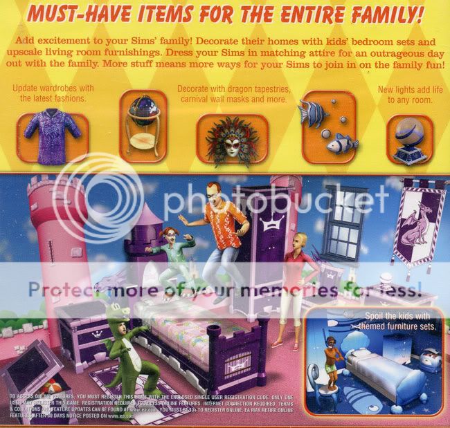 The Sims 2 Family Fun Stuff Exp pack Mac OS 10.3.9 New & Sealed 